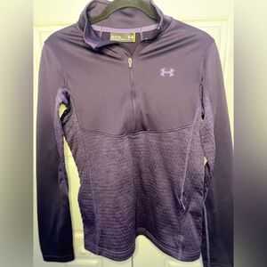 Under Armour Deep Purple Half-Zip Top